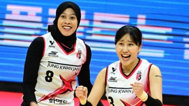 Hasil Liga Voli Putri Korea: Megawati Ukir 6 Poin, Red Sparks Gebuk Pink Spiders 26-24 Set Pertama