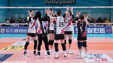 Live Skor Pink Spiders vs Red Sparks, Liga Voli Putri Korea Hari Ini Jam 17.00 WIB, Megawati Beraksi