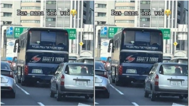 VIRAL Video Bus Bertuliskan Pulang Malu Tak Pulang Rindu di Jepang, Warganet : ALS Versi Luar Negeri