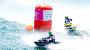 Aquabike Jetski World Championship 2024 Perdana di Parapat Simalungun, Aksi Pebalap Pukau Penonton