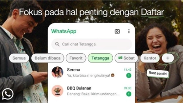 WhatsApp Rilis Fitur List, Cara Baru Kelola Chat Lebih Rapi