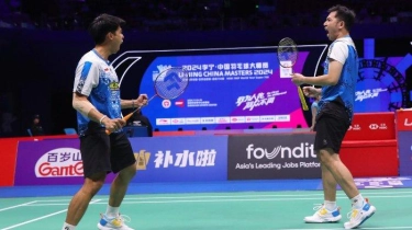 Hasil Perempat Final China Masters 2024: Sabar/Reza Comeback, Gasak Utusan Malaysia Lewat 3 Gim