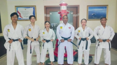 Komandan Seskoal Sandang Sabuk Hitam Karate dan Bangun Dojo Untuk Buktikan Dukungannya