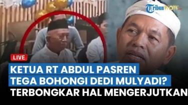 LIVE Kesaksian Pak RT Pasren Ternyata Sempat Dipercaya Dedi Mulyadi, Kini Kebohongannya Terbongkar