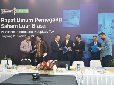 Dorong Pertumbuhan Jangka Panjang, PT Siloam International Hospitals Tbk Tetapkan Jajaran Dewan Komisaris dan Direksi Baru