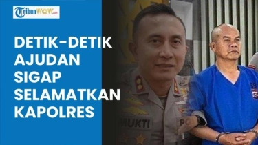 Video Detik-Detik Aksi Ajudan Sigap Selamatkan Kapolres Solok Selatan dari Tembakan AKP Dadang