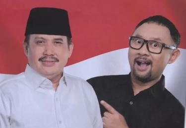 Uniknya Foto Ronal Surapradja di Surat Suara dalam Pilgub Jawa Barat