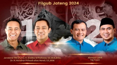 Hasil Quick Count Pilkada Jateng 2024: Andika-Hendi VS Luthfi-Taj Yasin, Siapa Unggul? Pantau Segera