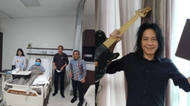 Kabar Abdee Negara yang Sedang Sakit, Kondisinya Mulai Membaik, Sudah Ikut Manggung Bareng Slank