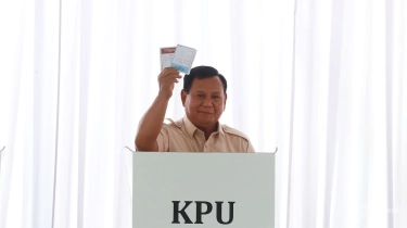 VIDEO Momen Prabowo Mencoblos di TPS 08 Bojongkoneng: Pesannya, Yang Menang Jadi Pemimpin Semua