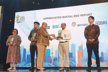 Antam Raih Penghargaan Appreciated Social ESG Report