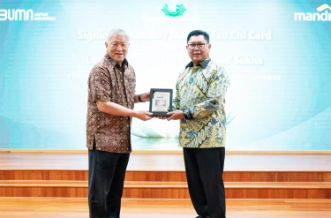 Bank Mandiri dan Tzu Chi Luncurkan Kartu Kredit Berbasis Donasi dan Layanan Filantropi Digital di Livin’