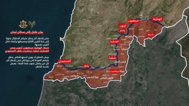 10 Desa di Lebanon Masih Jadi 'Zona Merah' Pasca Israel-Hizbullah Gencatan Senjata