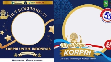 25 Link Twibbon HUT ke-53 KORPRI, Dilengkapi dengan Cara Mudah Unggah di Media Sosial