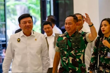 Pemungutan Suara Selesai, Panglima TNI Ajak Masyarakat Terus Jaga Kondusifitas daerah Masing-Masing