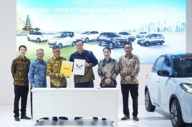 Wuling Gandeng DHL Supply Chain Indonesia Kelola Kesediaan Suku Cadang