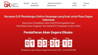 OJK Buka Lowongan Kerja PCS dan PCT, Ini Persyaratan dan Cara Daftarnya