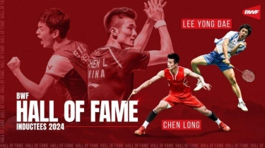 Lee Yong-dae & Chen Long Masuk Hall of Fame BWF, Diumumkan di Gala Dinner BWF World Tour Finals 2024