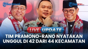 VIDEO Peta Kemenangan Pramono Anung-Rano Karno: Cak Lontong Sebut Unggul di 42 Kecamatan Jakarta