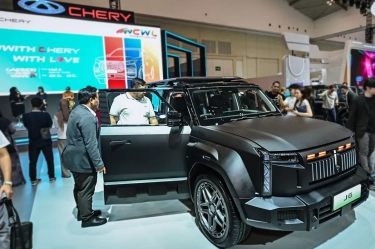 Chery Klaim Catat 1.014 SPK di GJAW 2024, Mobil Listrik Mirip Land Rover Defender-nya Curi Perhatian