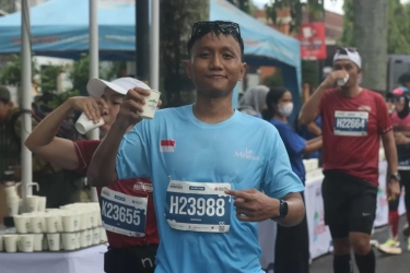 Ribuan Pelari Taklukkan Jalur Menanjak di Borobudur Marathon 2024