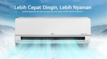 Konsumsi Listrik Hanya Rp 1.500 Sehari dengan LG AC DUALCOOL Inverter