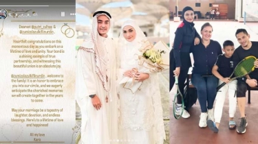 Putri Zulhas dan Zumi Zola Menikah, Istri Bule Mumtaz Rais Ucapkan Selamat: Welcome to The Family