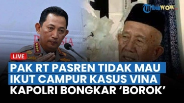 LIVE Pak RT Pasren Mendadak Lempar Tudingan ke Polisi, Ngaku Tak Mau Terseret dalam Kasus Vina