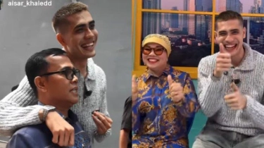 Aisar Khaled Malu-malu Dipuji Ganteng oleh Mama Fuji, Haji Faisal Sambut Positif: Pasti Welcome