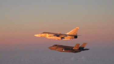 NATO Mulai Agresif, Jet F-35 Belanda Mencegat Tiga Pesawat Militer Rusia di Atas Laut Baltik