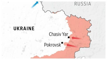 Perang Rusia-Ukraina Hari ke-1023: Kyiv Akui Rusia Caplok Pokrovsk