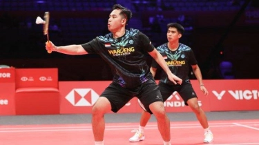 Sabar/Reza Senang Campur Sedih Usai Hentikan Wakil Tuan Rumah di BWF World Tour Finals 2024
