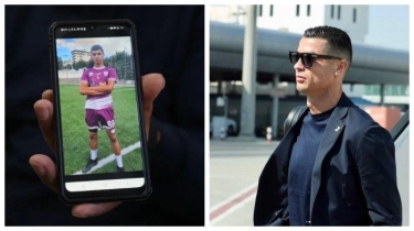 Impian Naji jadi Pesepakbola seperti Ronaldo Pupus di Tangan Israel