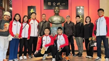 Bawa Pulang 15 Medali di China, Timnas Wing Chun Sampaikan Terima Kasih ke Airlangga