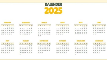 Kalender 2025 Lengkap dengan Daftar Tanggal Merah, Ini Link Downloadnya 