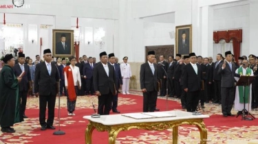 Prabowo Lantik Pimpinan dan Dewan Pengawas KPK 2024-2029, Setyo Budiyanto Ketua KPK