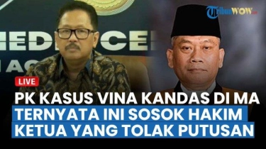 LIVE Kasus Vina Kandas di MA, Sosok Hakim Ketua yang Tolak PK Terpidana Disorot, Tuai Kecaman Publik