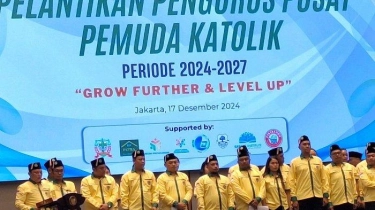 Dihadiri Gibran, Pengurus Pusat Pemuda Katolik 2024-2027 Resmi Dilantik