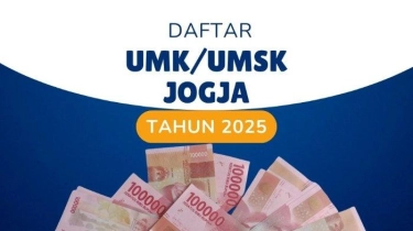 Daftar 5 UMK UMSK Jogja 2025, Tertinggi Kota Yogyakarta Rp2.655.041,81