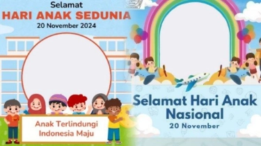 50 Link Twibbon Hari Anak Sedunia 20 Desember 2024, Dilengkapi Cara Buat dan Unggah di Sosial Media