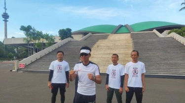 Anggota DPR Didik Haryadi Penuhi Nazar Jalan Kaki Senayan-Boyolali: Jadi Kado Terindah HUT PDIP