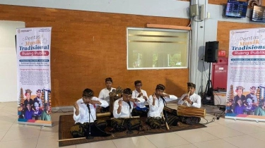 Rayakan Pergantian Tahun, Kementerian Kebudayaan Gelar Pentas Musik Tradisional Ruang Publik