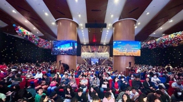 Ribuan Jemaat Padati GBI HMJ Neo Soho dalam Ibadah Pergantian Tahun 2024