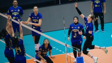 Hasil Proliga 2025 Putri: Electric PLN Bantai Yogya Falcons di Set Pertama 25-12, Sabina Belum Fokus