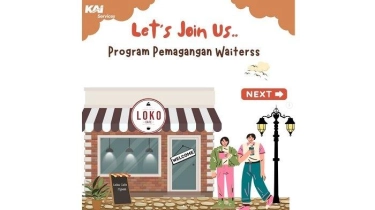 Lowongan Magang KAI Services Posisi Waitress untuk Lulusan SMA/SMK