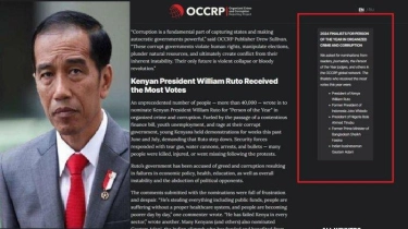 Sempat Disebut Hilang, Nama Jokowi Rupanya Masih Ada dalam Daftar Tokoh Terkorup 2024 Versi OCCRP