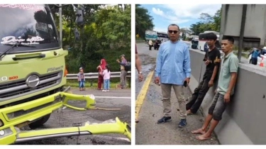 Mesin Truk Mendadak Mati, Sopir Panik, Begini Kesaksian Kondektur Bus Primajasa 