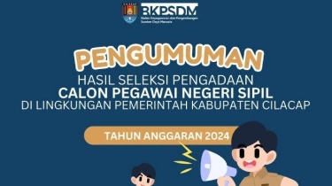 Hasil Akhir CPNS Cilacap 2024 Diumumkan, Cek Nama 133 Peserta Lulus Seleksi