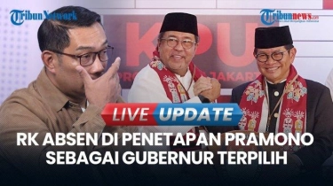 VIDEO Besok, Penetapan Pramono-Rano sebagai Gubernur & Wagub Terpilih: Jubir Pastikan RK Tidak Hadir