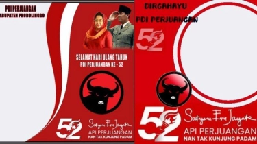 15 Link Twibbon HUT ke-52 PDIP Tahun 2025, Dilengkapi Cara Mudah Mengunggahnya di Media Sosial